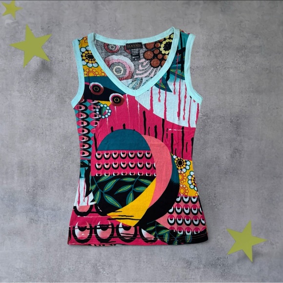 Custo Barcelona Tops - Custo Barcelona/Hayes Graphic Top